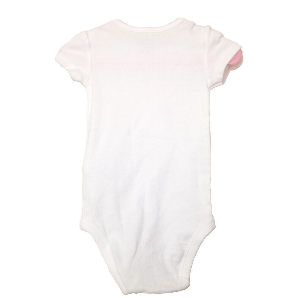 Carter's One Pc Unisex 6 month White Happy Easter Spring NWOT - Picture 2 of 2